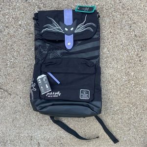 NWT Disney Nightmare Before Christmas Jack & Sally Rucksack Backpack Now Forever